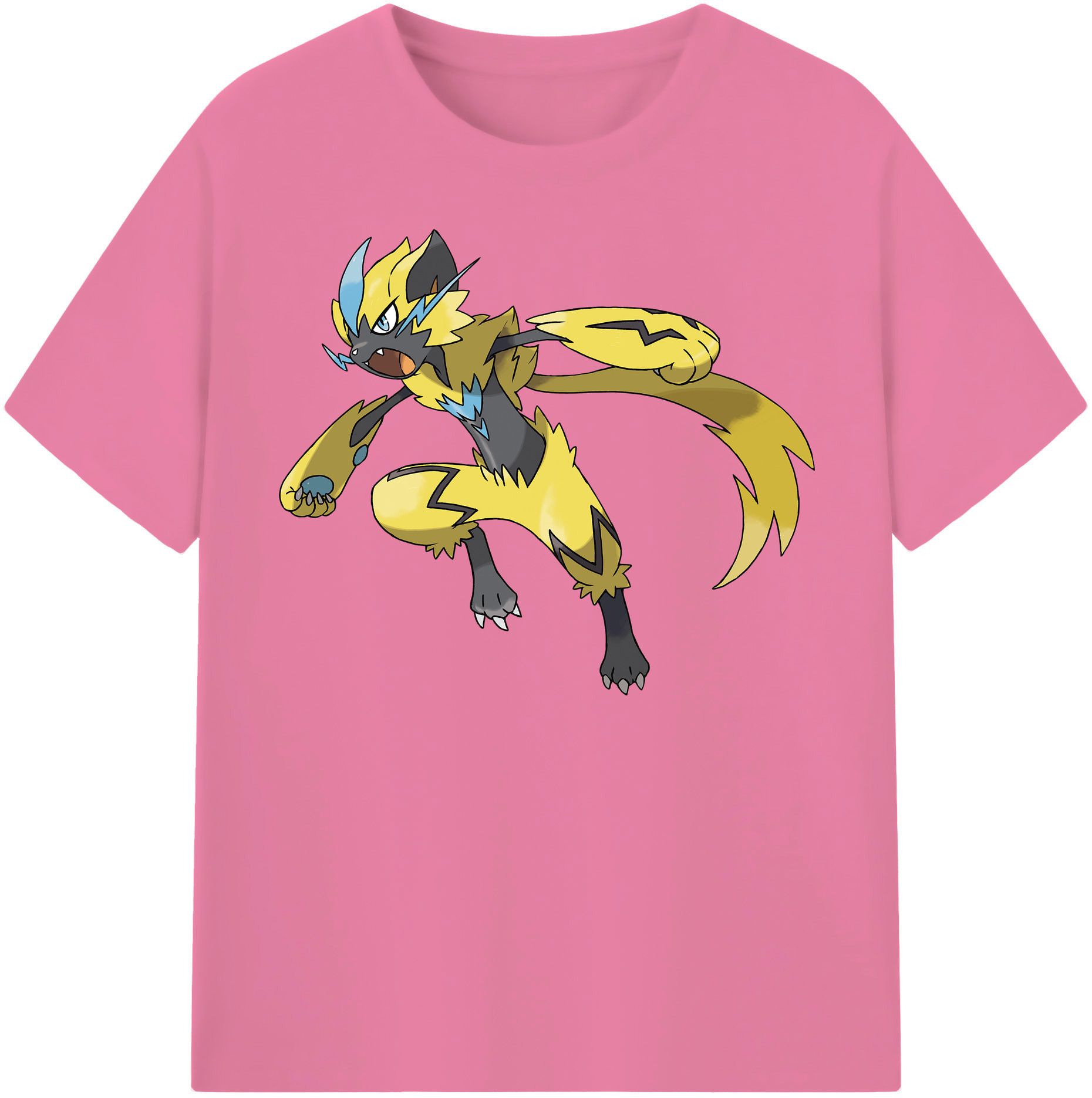 （画像用） ポケットモンスター Pokémon 綿100％半袖Tシャツ（フロントプリント）